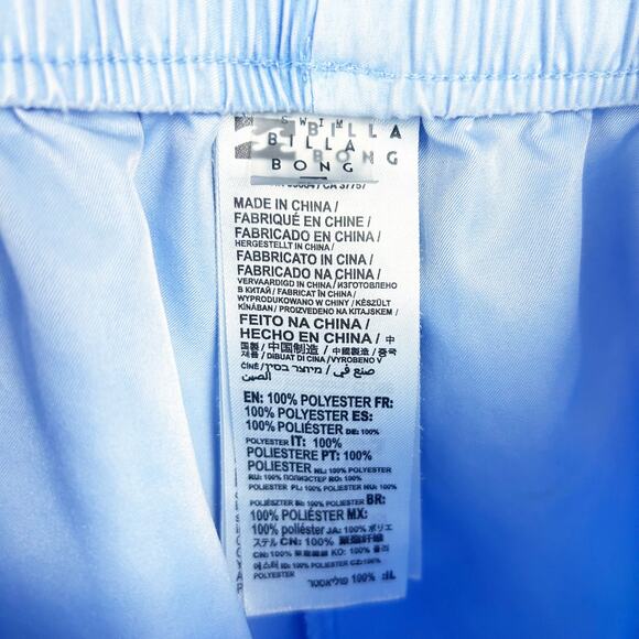 Billabong Sol Searcher Volley Elastic Swim 2" Boardshorts Blue Womens Size Small - Picture 7 of 10